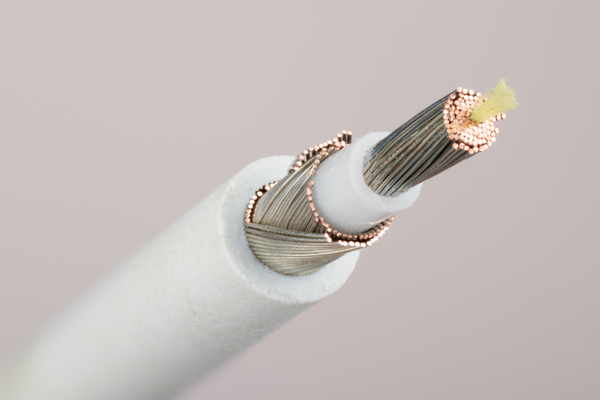 The flexible power cable from a Apple MacBook Pro computer